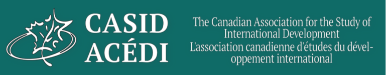 Logo Canadian Association for the Study of International Development (CASID)